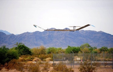 The Zephyr solar-powered UAV The Zephyr solar-powered UAV