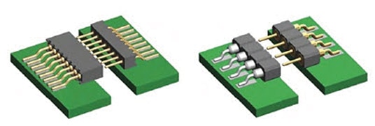 Mill-Max’s series of horizontal surface-mount connectors Image of Mill-Max’s series of horizontal surface-mount connectors