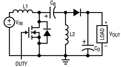 Linear Technology SEPIC-switching-voltage-regulator topology Image of Linear Technology SEPIC-switching-voltage-regulator topology