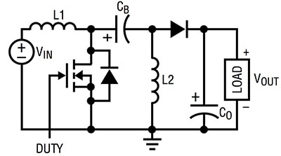 Linear Technology SEPIC-switching-voltage-regulator topology Image of Linear Technology SEPIC-switching-voltage-regulator topology