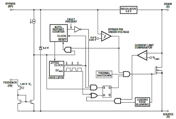 LinkSwitch-TN member LNK304/6 Image of LinkSwitch-TN member LNK304/6