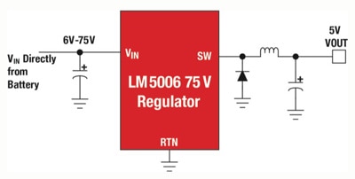 TI's LM5006 high input voltage tolerance TI’s LM5006 high input voltage tolerance