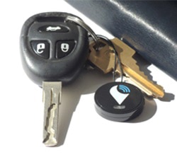 The small Bluetooth 4.0 tag developed by Phone-halo Image of small Bluetooth 4.0 tag developed by Phone-halo