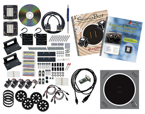 Parallax SumoBot Kit Image of Parallax SumoBot Kit