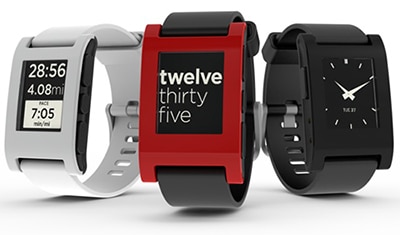 Pebble E-watch Image of Pebble E-watch