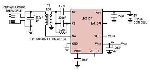 Linear Technology LTC3107 Image of Linear Technology LTC3107
