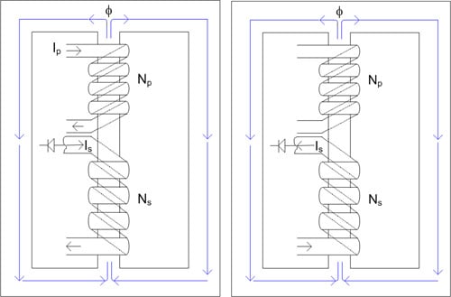 Current flow when switch M1 is on Image of current flow when switch M1 is on