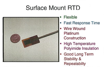 Surface-mounted RTD Image of surface-mounted RTD