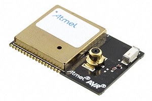 Atmel’s ATZB-S1-256-3-0-C ZigBit module Abbildung des ZigBit-Moduls ATZB-S1-256-3-0-C von Atmel