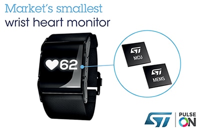 PulseOn's smart wearable health monitor Image of PulseOn's smart wearable health monitor