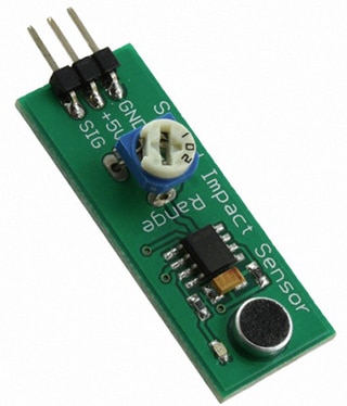 Parallax Sound Impact sensor Image of Parallax Sound Impact sensor