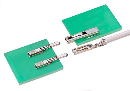 Molex’s TermiMate one-circuit terminal style connector Image of Molex’s TermiMate one-circuit terminal style connector