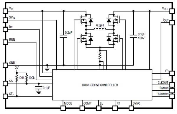 Linear Technology μModule regulator LTM8056 Diagram of Linear Technology μModule regulator LTM8056
