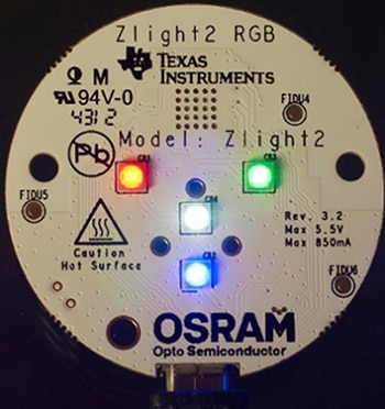 Texas Instruments offers a reference design for RGB LED powered lights. Texas Instruments offers a reference design for RGB LED powered lights.