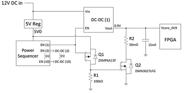 Active discharge circuit Image of active discharge circuit