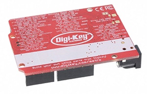 Adafruit DigiKey Metro board underside Image of Adafruit DigiKey Metro board underside