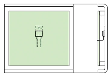 Typical installation of power resistor  Diagram of typical installation of power resistor
