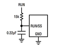 Connections for the Linear Technology LTM8025 Diagram of connections for the Linear Technology LTM8025
