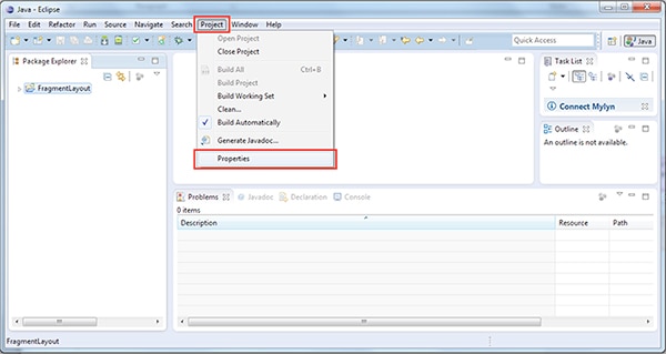Adding a Java D2xx Library Step 1 Adding a Java D2xx Library Step 1