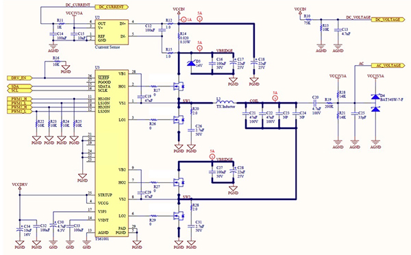 Semtech TS80000 transmitter controller (click for full-size) Diagram of Semtech TS80000 transmitter controller (click for full-size)