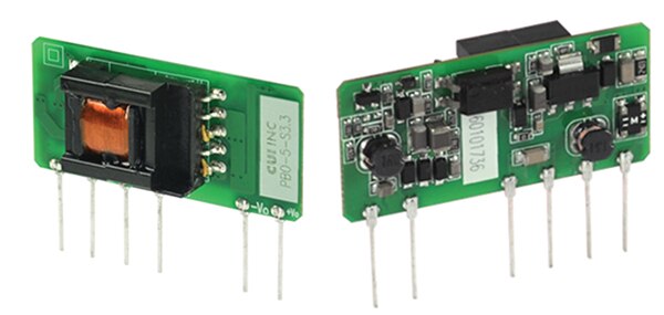 CUI’s 5 W PBO SIP AC-DC series CUI 5 瓦 PBO SIP AC-DC 系列图片