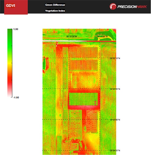 Cloud analysis of aerial images Immagine dell'analisi via cloud delle riprese aeree