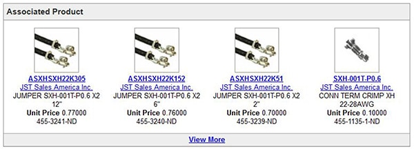 Associated Product section for XHP-2 product page Image of Associated Product section for XHP-2 product page