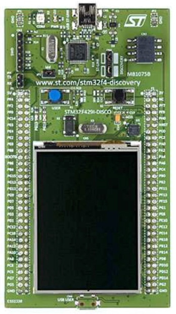 STMicroelectronics STM32F429 Discovery Kit Image of STMicroelectronics STM32F429 Discovery Kit