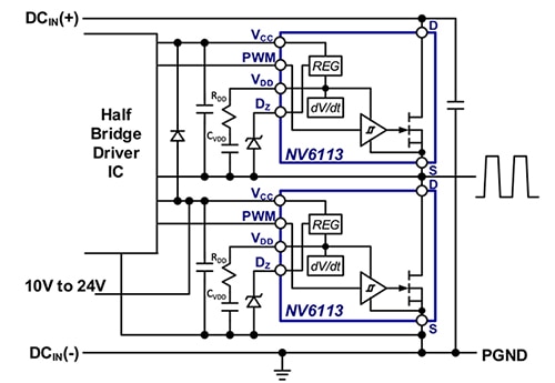 Navitas NV6113 Diagram of Navitas NV6113