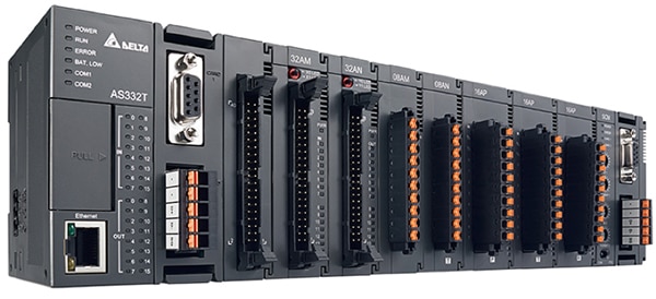Delta Compact Modular Mid-range PLC AS Series Image of Delta Compact Modular Mid-range PLC AS Series