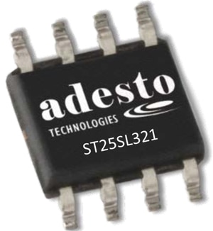 Adesto AT25SL321 Flash memory Image of Adesto AT25SL321 Flash memory