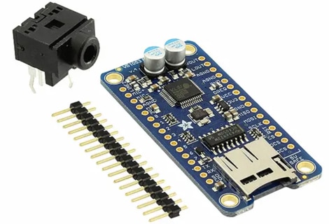 1381 VS1053B Codec + MicroSD breakout board from Adafruit Image of 1381 VS1053B Codec + MicroSD breakout board from Adafruit