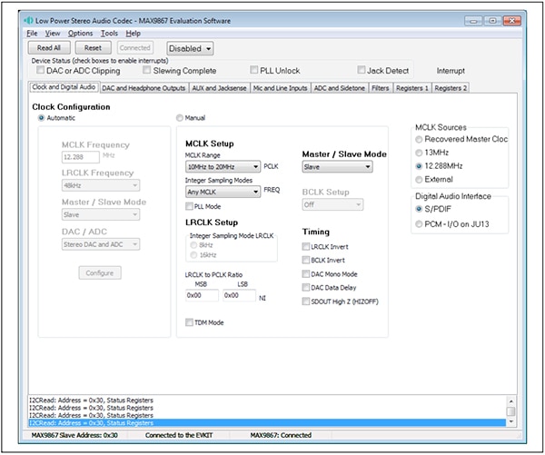 Windows-based GUI (click to enlarge) Image of Windows-based GUI (click to enlarge)