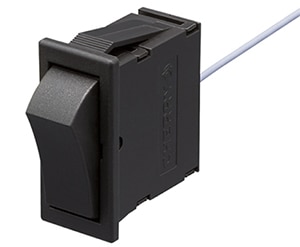 ZF Electronics AFIS-5003 energy harvesting rocker switch Image of ZF Electronics AFIS-5003 energy harvesting rocker switch