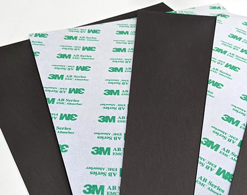 3M AB5000 Series EMI-absorbing adhesive sheets Image of 3M AB5000 Series EMI-absorbing adhesive sheets