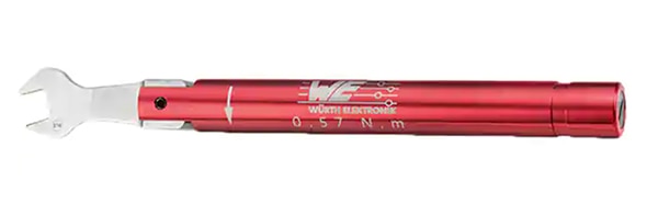 Würth Elektronik 6006330101 WR-Tool ensures that the SMA connector threaded body Immagine di 6006330101 WR-Tool di di Würth Elektronik che assicura il corpo filettato del connettore SMA