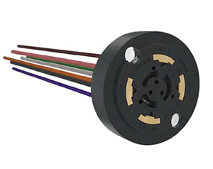 ANSI-compliant Amphenol ICC FLA-2141-30 dimming receptacle תמונה של שקע עמעום Amphenol ICC FLA-2141-30 תואם-ANSI