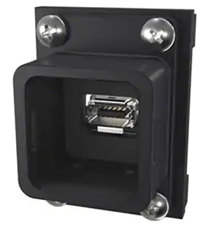 NDHN200 IP67-rated rectangular connector housing รูปภาพของ Amphenol NDHN200 IP67-rated ตัวเชื่อมต่อสี่เหลี่ยม