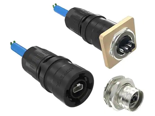 Amphenol MSPEJ6P2B02 IP67 SPE connector รูปภาพของตัวเชื่อมต่อ Amphenol MSPEJ6P2B02 IP67 SPE