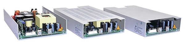 Bel Power VSP600 series available in three package configurations Image of Bel Power VSP600 series available in three package configurations