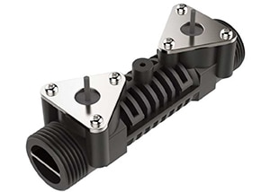 Audiowell HS0014-000 ultrasonic flow sensor Image du capteur de débit à ultrasons HS0014-000 d'Audiowell