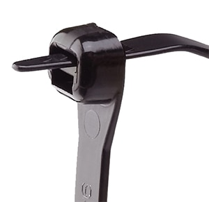 Panduit SGM100M-M0 ties feature a low installed head height Image of Panduit SGM100M-M0 ties feature a low installed head height