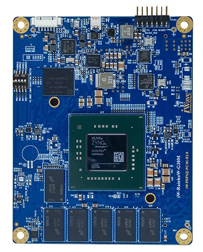 iWave Systems Zynq UltraScale+ MPSoC SoM Image du SoM MPSoC Zynq UltraScale+ d'iWave Systems