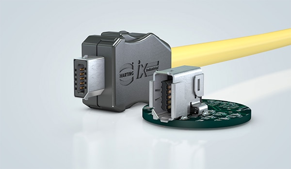 HARTING's industrial Ethernet interface ix Industrial Image of HARTING's industrial Ethernet interface ix Industrial
