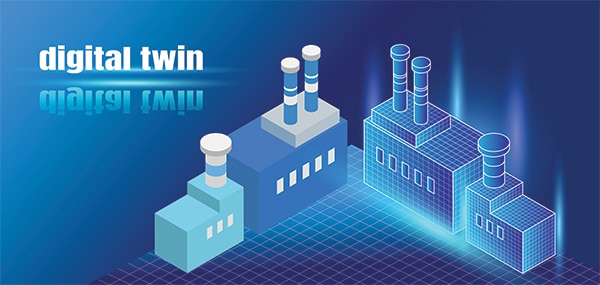Digital twin can provide real-time simulations Image of digital twin can provide real-time simulations