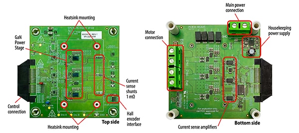 EPC EPC9176 motor inverter (click to enlarge) Image of EPC EPC9176 motor inverter (click to enlarge)
