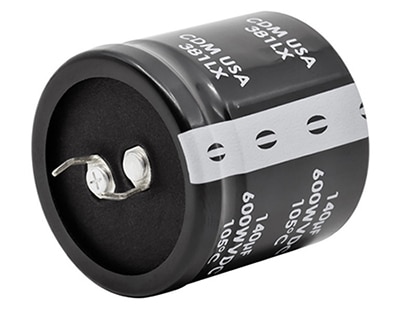 Cornell Dubilier Electronics 381LX and related capacitors Image of Cornell Dubilier Electronics 381LX and related capacitors