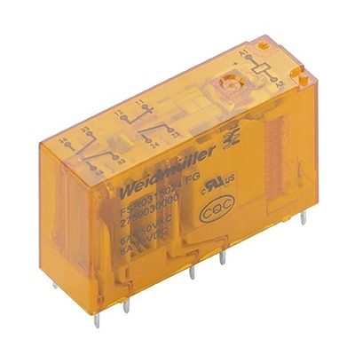 Weidmüller’s 2759030000 SAFESERIES relay module Image of Weidmüller’s 2759030000 SAFESERIES relay module