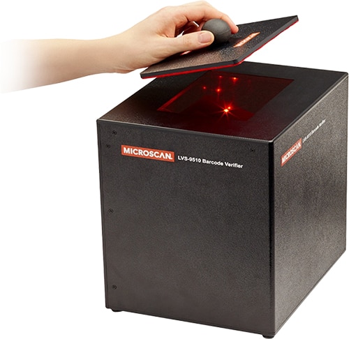 Barcode verification satisfying ISO standards Billede af stregkodeverifikation, der opfylder ISO-standarder