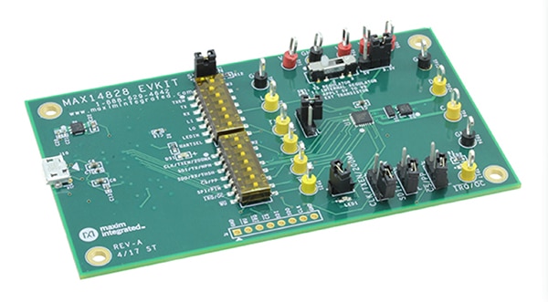 Analog Devices MAX14828EVKIT# evaluation kit Image of Analog Devices MAX14828EVKIT# evaluation kit